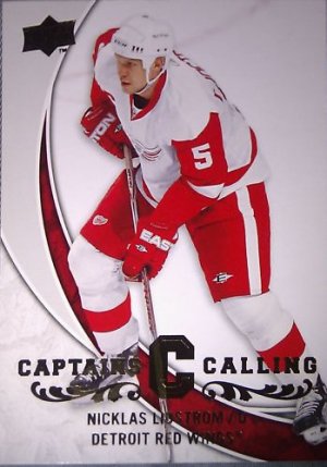 08-09 Upper Deck Captains Calling CPT4 Nicklas Lidstrom