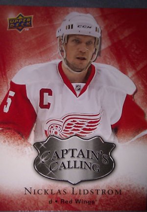 09-10 Upper Deck Captain's Calling CC6 Nicklas Lidstrom