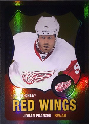 2010-11 O-Pee-Chee Retro Rainbow #371 Johan Franzen