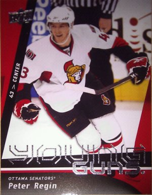2009-10 Upper Deck #224 Peter Regin YG RC