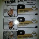 2010-11 O-Pee-Chee Team Leaders Crosby Fleury Pittsburgh Penguins #TL24