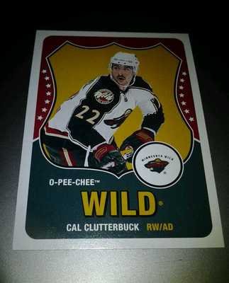 2010-11 O-Pee-Chee Retro Cal Clutterbuck card no. 10