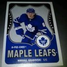 2010-11 O-Pee-Chee Retro Mikhail Grabovski card no. 4