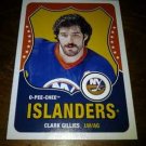 2010-11 O-Pee-Chee Retro Legend Clark Gillies card no. 590