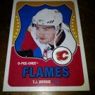 2010-11 O-Pee-Chee Retro T.J. Brodie card no. 540