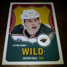 2010-11 O-Pee-Chee Retro Justin Falk card no. 505