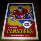 2010-11 O-Pee-Chee Retro Andrei Kostitsyn card no. 421