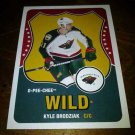2010-11 O-Pee-Chee Retro Kyle Brodziak card no. 216