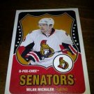 2010-11 O-Pee-Chee Retro Milan Michalek card no. 150