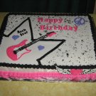 Single Layer Sheet Cake