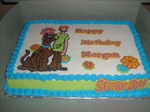 Single Layer Sheet Cake