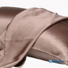 100% Silk Pillowcase Light Brown