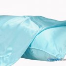 100% Silk Pillowcase Light Blue