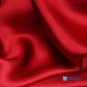 100% Silk Pillowcase Dark Red