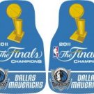 Dallas Mavericks 2011 NBA Champions 2-piece Carpeted Cat Mats