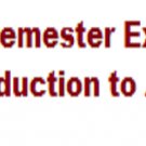 Ashworth Semester Exam A01S  Introduction to Accounting