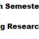 Ashworth Semester Exam BM380 Marketing Research