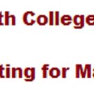Ashworth Semester Exam BU33S  Accounting for Managers