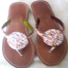 Handmade Beaded Leather Sandals