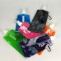 6pcs Multicolor Flexible Collapsible Foldable Reusable Water Bottles Ice Bag