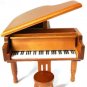Wooden Piano Style Clockwork Spring Music Box Creative Gifts 3 C