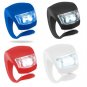 2Pcs Bike Bicycle LED Frog Front flashing Light lamp Waterproof Silicone RED