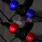 2Pcs Bike Bicycle LED Frog Front flashing Light lamp Waterproof Silicone BLUE