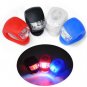 2Pcs Bike Bicycle LED Frog Front flashing Light lamp Waterproof Silicone BLUE