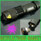 CREE Q5 WC LED 300 Lumens LM Black Torch Flashlight Lamp 3 Modes AA or 14500
