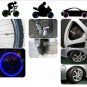 BLUE RED GREEN Bike Bicycle Cycling Tire Wheel Valve Cap Lamp Light Flashlights