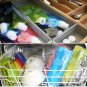 1pcs New Multicolor Collapsible Foldable Reusable Water Bottles Ice Bag ORANGE