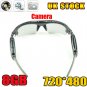 8GB Spy DV Sun Glasses Audio Vedio Recorder Camera DVR 720 x 480