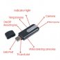 Spy Cam Camera DVR Hidden Motion Detection USB VIDEO 4GB Mini U8 720 x 480