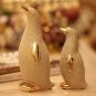 European creative ceramic conjugal love penguins furnishing For wedding gift