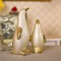 European creative ceramic conjugal love penguins furnishing For wedding gift