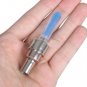 20Pcs New Bike Bicycle Cycling Tire Wheel Valve Cap Lamp Light Flashlights BLUE