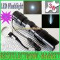Outdoor Sports Camping 3W 1AA LED Flashlight Torch Lamp W/ Clip Clamp Light