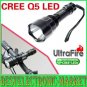 New UltraFire CREE C8 Q5 350LM Camping LED Flashlight Torch Light 350 Lumens