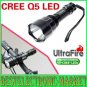 New UltraFire CREE C8 Q5 350LM Camping LED Flashlight Torch Light 350 Lumens