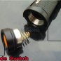 2PCS CREE Q5 WC LED 300 Lumens LM Torch Flashlight Lamp 3 Modes Black + Silver