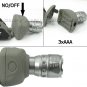 New 3W Zoom CREE Q3 LED Head waterproof FlashLight TORCH Headlamp