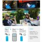 12pcs New Multicolor Collapsible Foldable Reusable Water Bottles Ice Bag ORANGE