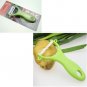 2 Clours 1PC Peeler Ultra Sharp Kitchen Ceramic Cutlery Knives R/B/G/Y Black