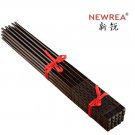 Luxury 10pairs high grade Africa Madagascar Ebony wood Chinese chopsticks KuaiZi
