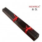 Luxury 10 pairs high grade Africa Ebony wood Chinese chopsticks NEWREA
