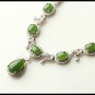 Jade Collar S925 Mosaic XingJiang HeTian Jade Tianshan Jasper necklace HT901n