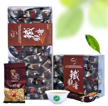 TeJi Japan style Charcoal Baked Tie Guan Yin Oolong Tea Black Oolong lose weight