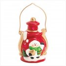 Mini Snowman Light Up Lantern