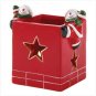 Snow-Pals Candleholder