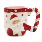 Candy Cane Santa Mug